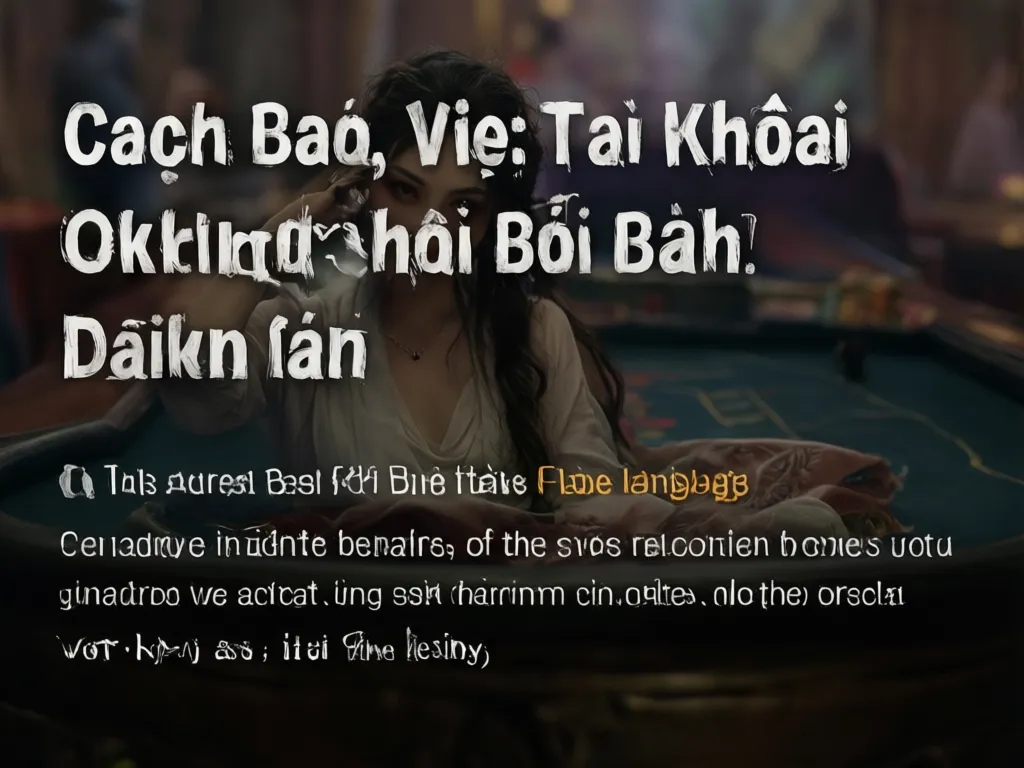 Bảo mật tài khoản Okking